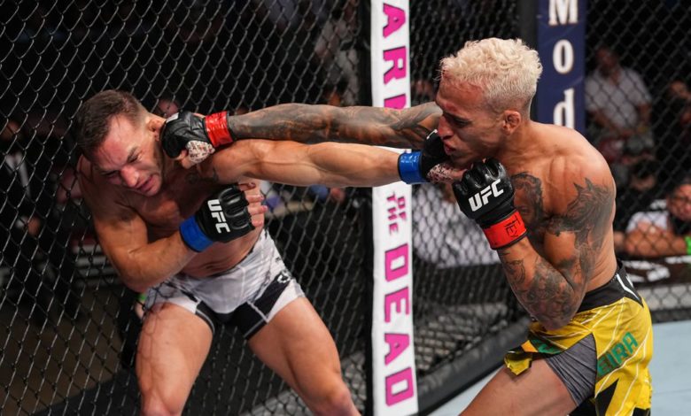 Comeback KO !! Vidéo De Combat Complet Charles Oliveira Vs Michael ...