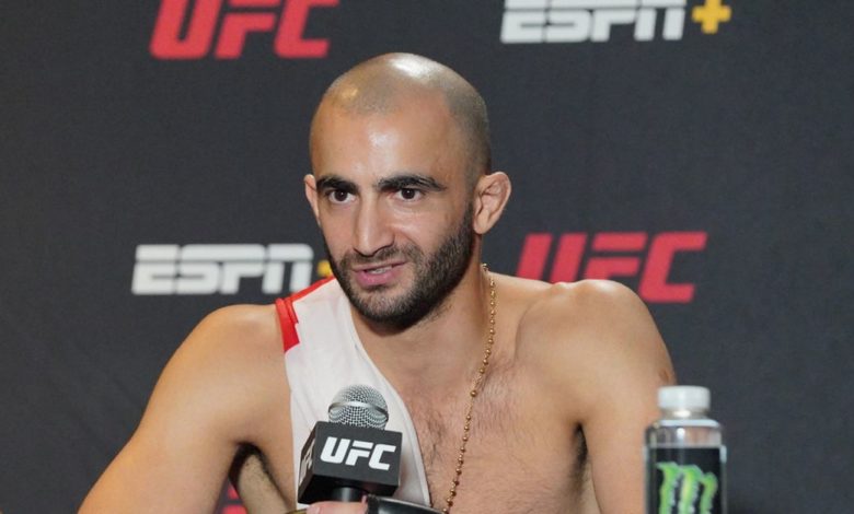 Giga Chikadze, poids plume de l'UFC, interpelle Calvin Kattar