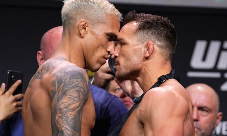 Introduction aux cartes de combat UFC 262: Charles Oliveira vs Michael Chandler