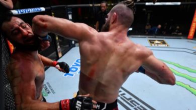 UFC Vegas 25 results: Jiri Prochazka knocks out Dominick Reyes with spinning elbow