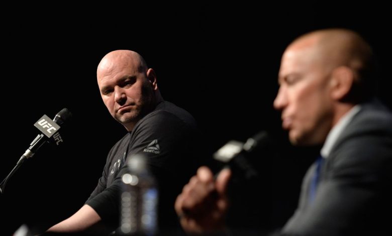 L'UFC a opposé son veto à un match de boxe Georges St-Pierre vs Oscar De La Hoya, coûtant à GSP un `` gros salaire ''