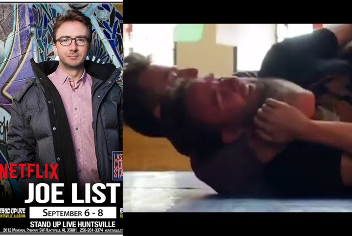 Le comédien Joe liste des blagues sur la ridicule de l'entraînement au Jiu-Jitsu