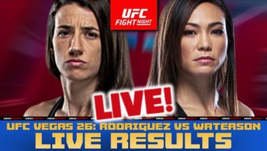 UFC Vegas 26 live results: Rodriguez vs Waterson