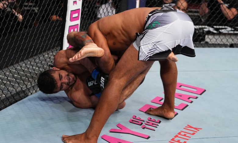 Résultats et vidéo des préliminaires de l'UFC 262: Andre Muniz prend le membre de Jacare Souza avec un méchant brassard