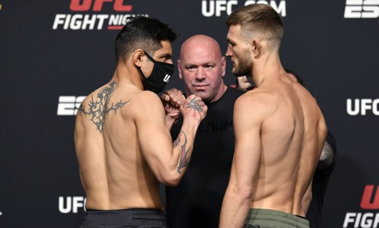 UFC Vegas 25: Jonathan Pearce contre Gabriel Benitez annulé après la perte de poids de Benitez