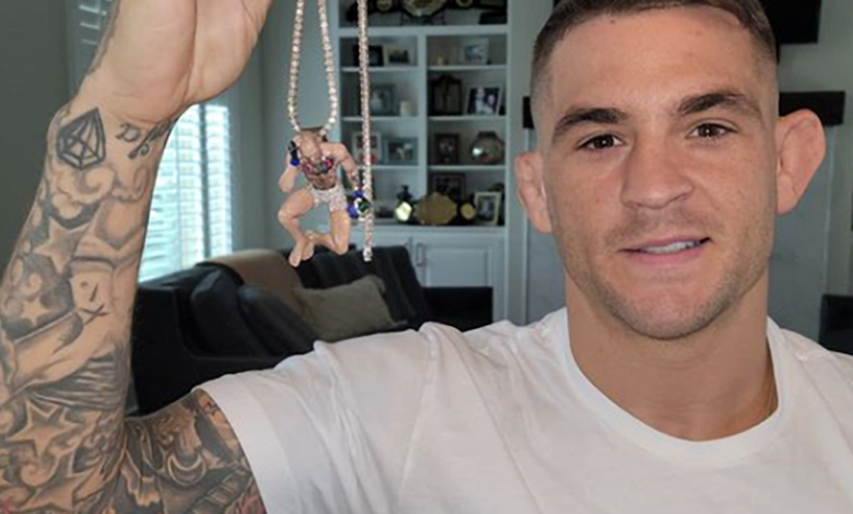 Dustin Poirier montre sa nouvelle chaîne "Sleepy McGregor", taquine la prochaine vente aux enchères