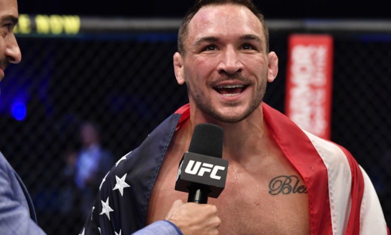 Équipe de diffusion UFC Vegas 31: Michael Chandler fait ses débuts en tant qu'analyste de bureau