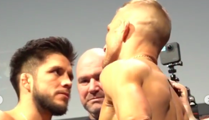 Henry Cejudo, TJ Dillashaw, Dana White