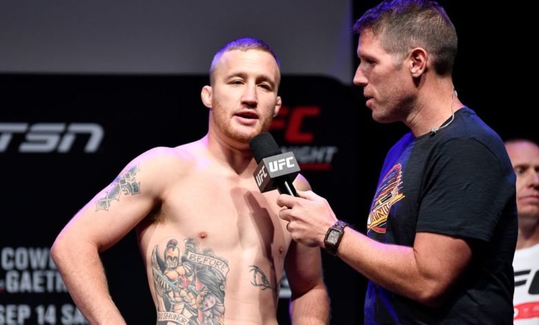 Justin Gaethje adresse une réponse enflammée à Michael Chandler: "Ce f-cker calomnie mon nom"