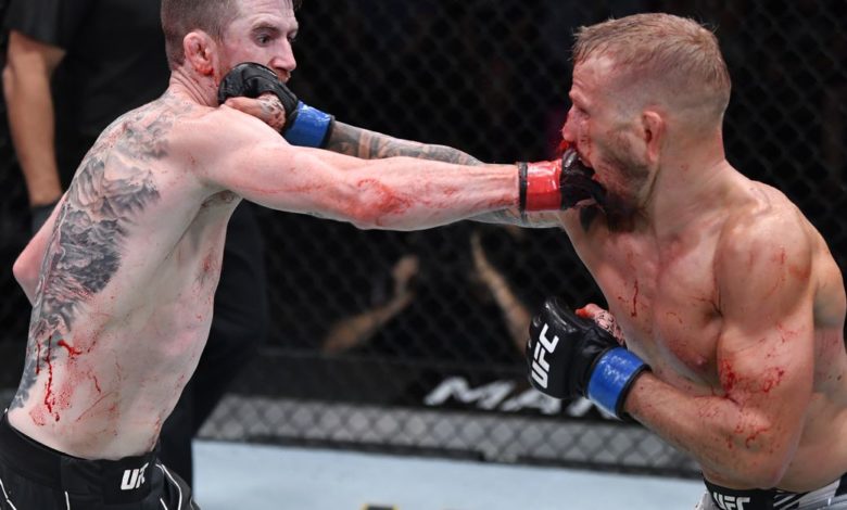 Résultats de l'UFC Vegas 32: TJ Dillashaw prend une décision partagée comme un rasoir dans la guerre avec Cory Sandhagen