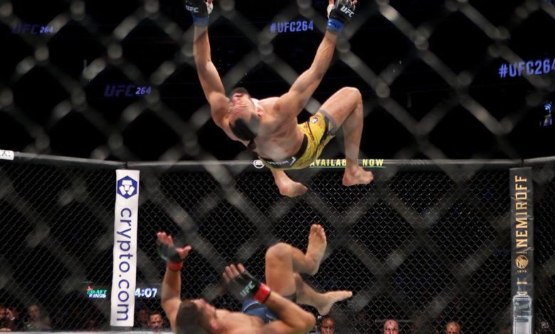 UFC 264 : les pros réagissent aux victoires divertissantes de Michel Pereira et Max Griffin