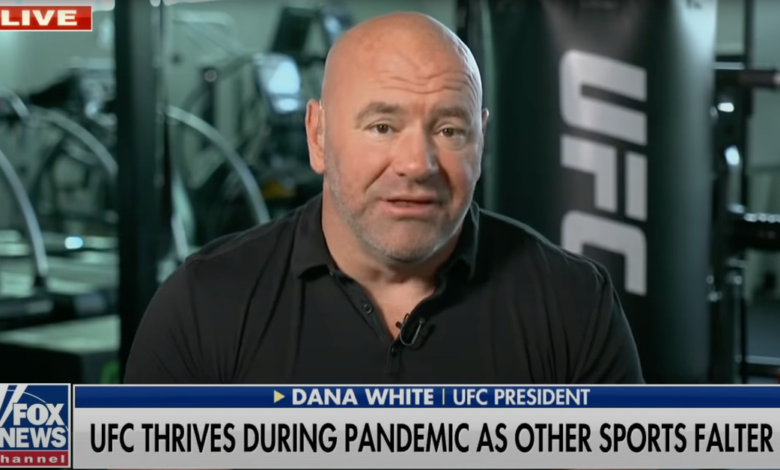 « Je vais vous courir partout » – Dana White à « tous ceux qui ont peur » de COVID-19