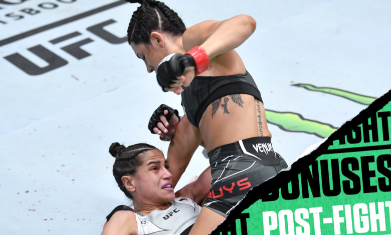 Bonus d'après-combat de l'UFC Vegas 33: Cheyenne Buys obtient POTN pour un coup de tête palpitant TKO