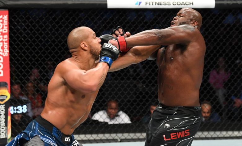 Résultats de l'UFC 265: Ciryl Gane arrête Derrick Lewis avec des frappes pour remporter le titre intérimaire des poids lourds