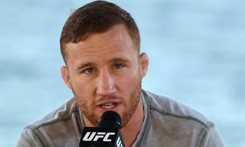 Vidéo : Justin Gaethje dit à Michael Chandler "ce sera amusant de te frapper au visage"
