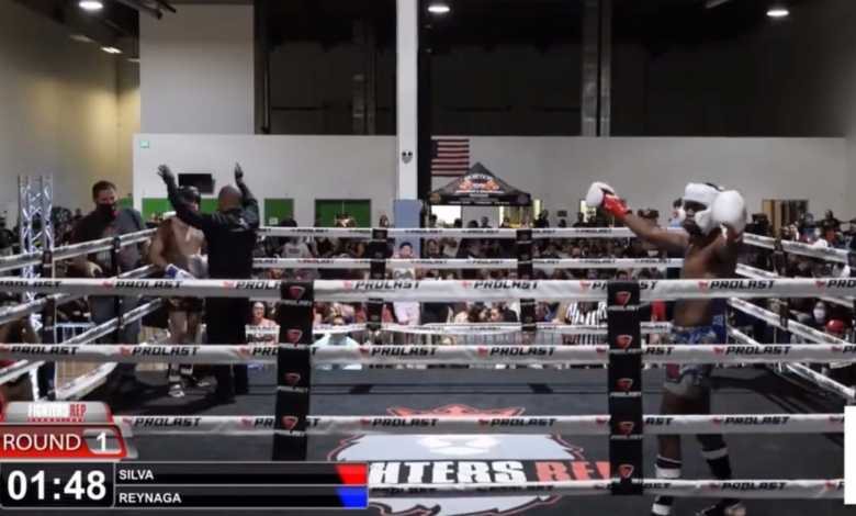 Vidéo: le fils d'Anderson Silva obtient un coup de grâce de 11 secondes lors de ses débuts en kickboxing
