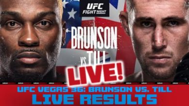 UFC Vegas 36 live results