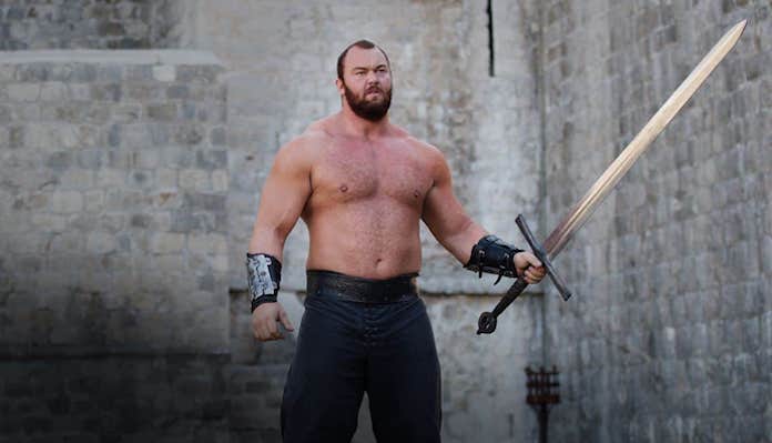 Hafbor Thor Bjornsson, Game of Thrones, boxe, la Montagne