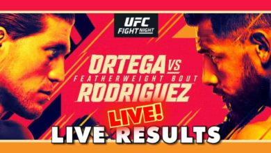 UFC on ABC Live Results: Brian Ortega vs Yair Rodriguez