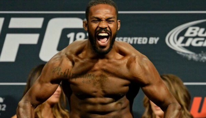 Jon Jones, Dana White, Gilbert Burns