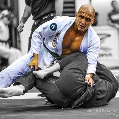 O lutador et professeur Marcos Escobar, radicado à Miami. Photo: Acervo Pessoal