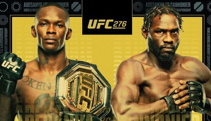 UFC 276, Israël Adesanya, Jared Cannonier