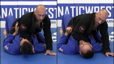 A Better Way To Set Up The Cross Collar Choke From Mount (Use Your Elbow)