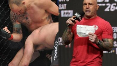 Joe Rogan Calls For The Ban Of Illegal MMA Strike To Be Removed