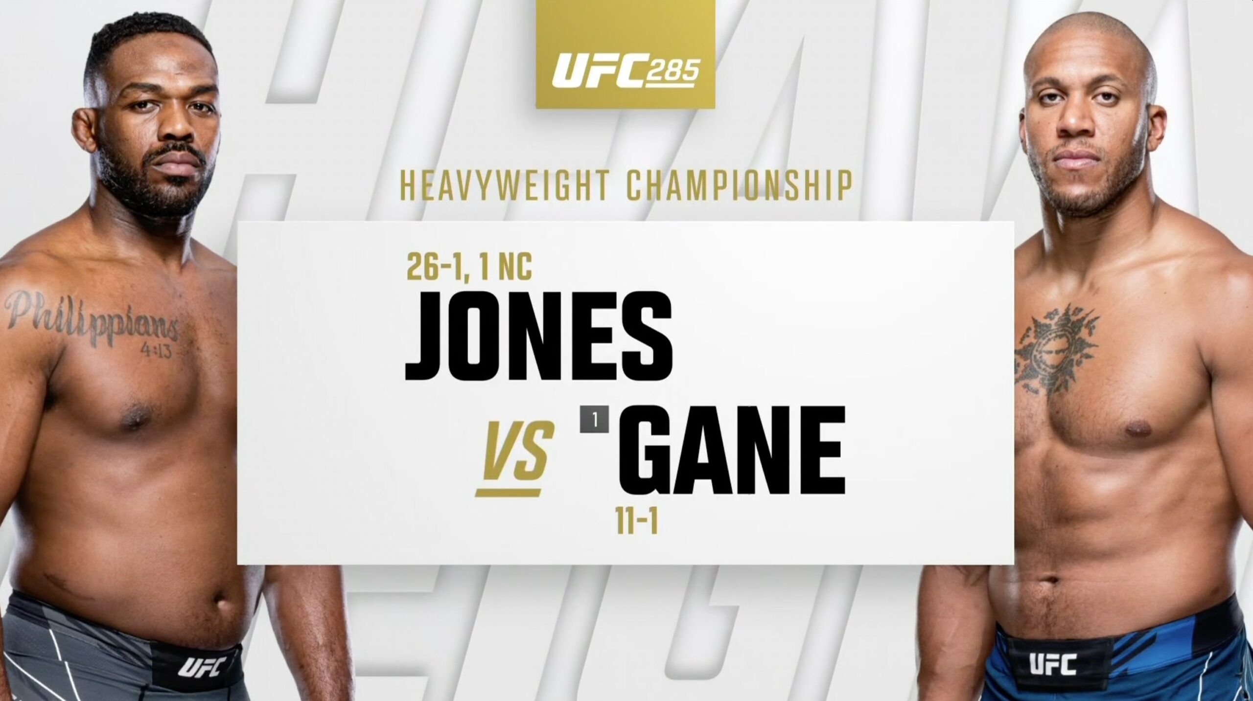 Jon Jones Contre Cyril Gane - MMA Center