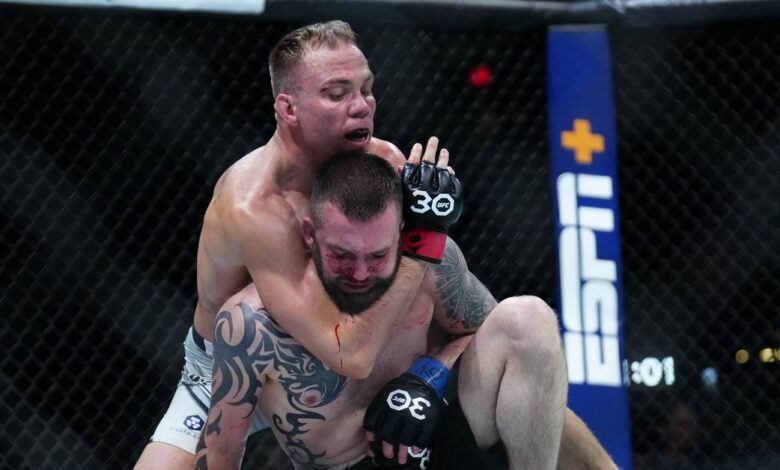 Revue des statistiques de l'UFC San Antonio: Nate Landwehr remporte le troisième bonus consécutif de nuit de combat
