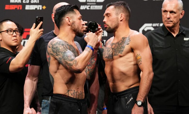 UFC San Antonio: Vera contre Sandhagen - résultats en direct des préliminaires et faits saillants