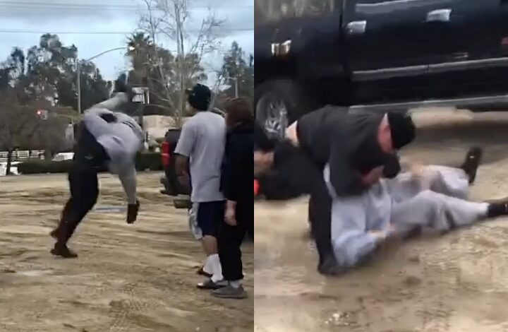 [Watch] BJJ Athlete Body Slams & Taps Out A Troublemaker