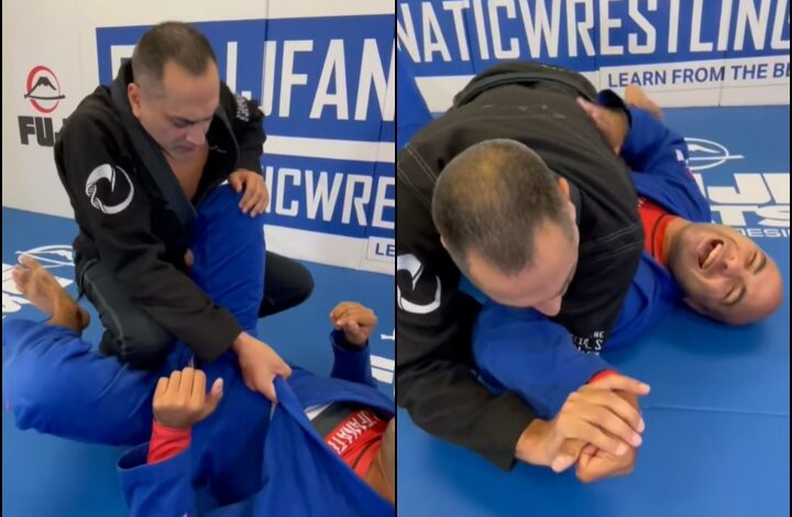 Roy Dean Shows A Clever Submission Trap Setup From Headquarters Position