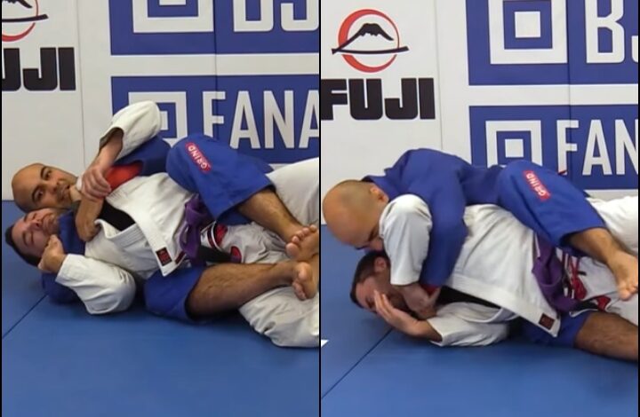 Bernardo Faria Shows A Nasty Collar Choke From The Back
