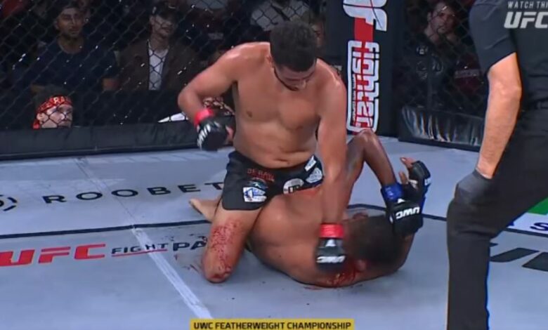 UWC 43, Cauliflower Ear, Video, TKO