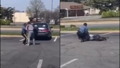 Police Officer Shows Off Flawless Jiu-Jitsu Skills While Neutralizing An Assailant