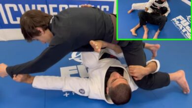 Vitor Shaolin Shows A Great Cross Guard To Side Control Setup