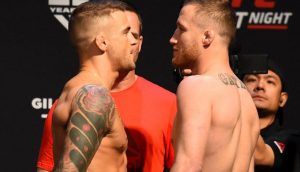 Dustin Poirier contre Justin Gaethje