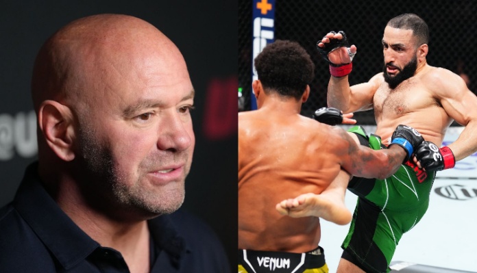 Dana White Belal Muhammad Gilbert Burns
