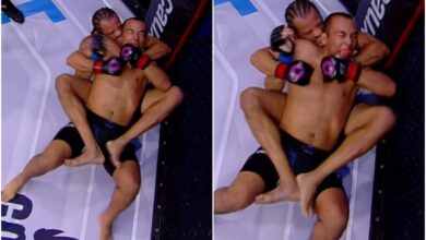 [Watch] MMA Fighter Bites Opponent’s Ear To Set Up The RNC