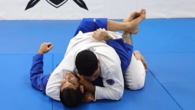 Andre Galvao Shows How To Ezekiel Choke From Closed Guard