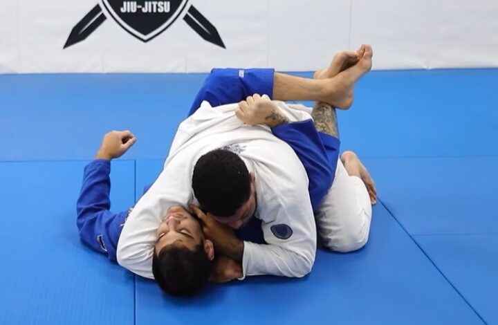 Andre Galvao Shows How To Ezekiel Choke From Closed Guard