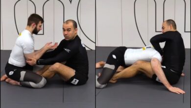 This Guillotine Choke Setup From Butterfly Guard Is Crazy Simple