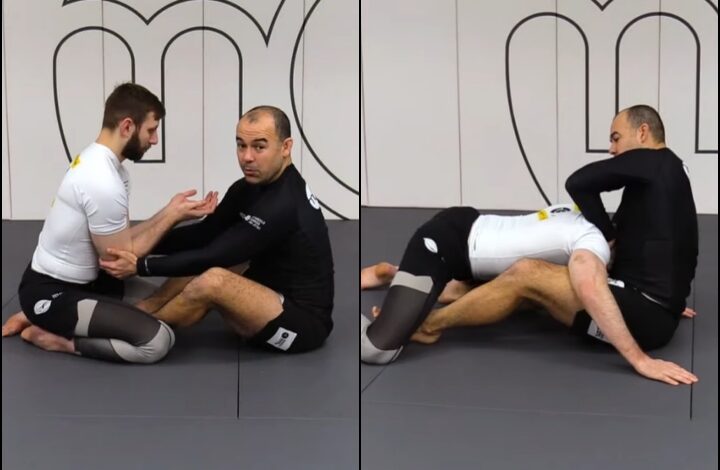 This Guillotine Choke Setup From Butterfly Guard Is Crazy Simple