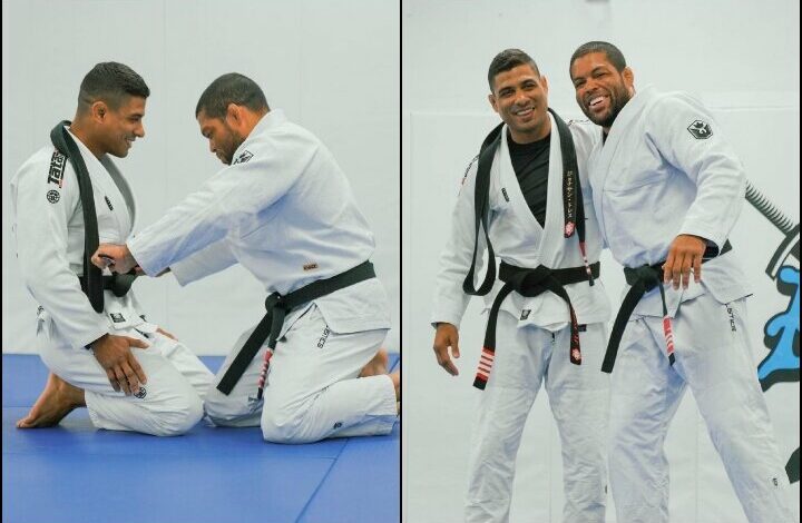 JT Torres Promoted To 4th Degree BJJ Black Belt by Andre Galvao