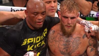 Jake Paul and Anderson Silva.