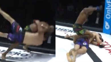 Former UFC Fighter Alex Oliveira Wins by Surprising KO Judo Throw at Titan FC 82