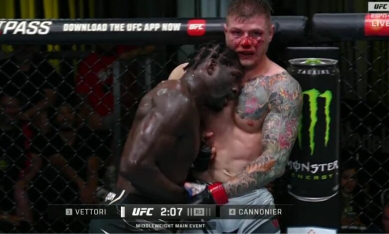 Marvin Vettori, Jared Cannonier, UFC, UFC Vegas 75, Results