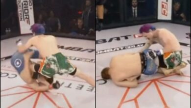 [WATCH] Lighting-Fast Imanari Roll Ends MMA Match, Leaves Fighter Limping