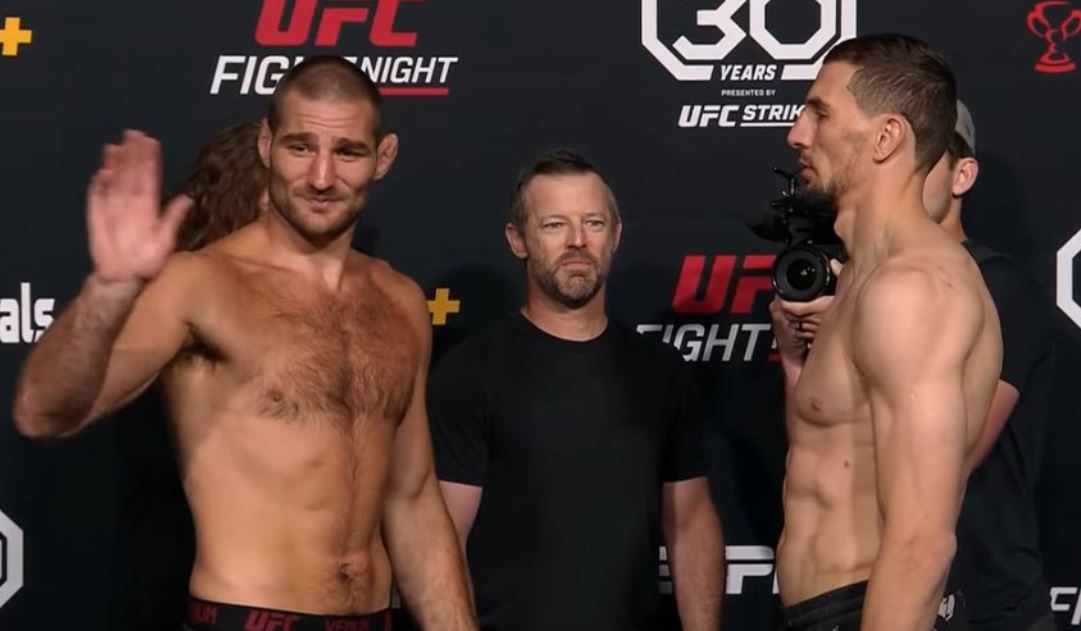 UFC Vegas 76, Sean Strickland, Abus Magomedov, UFC, Résultats